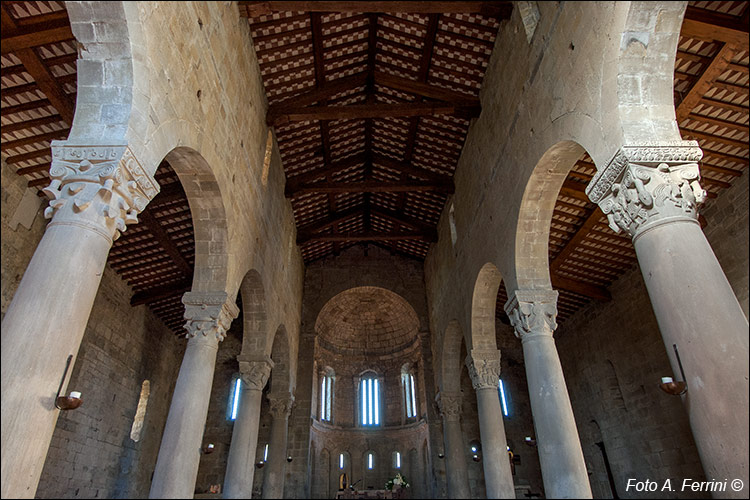 Facciata Pieve di Romena.