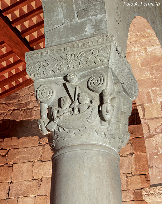 Capitelli Pieve di Romena.