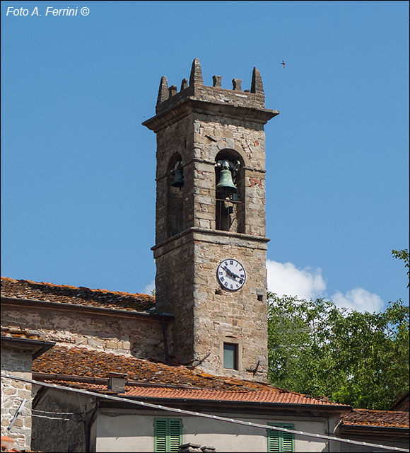 Pieve di Salutio, il campanile