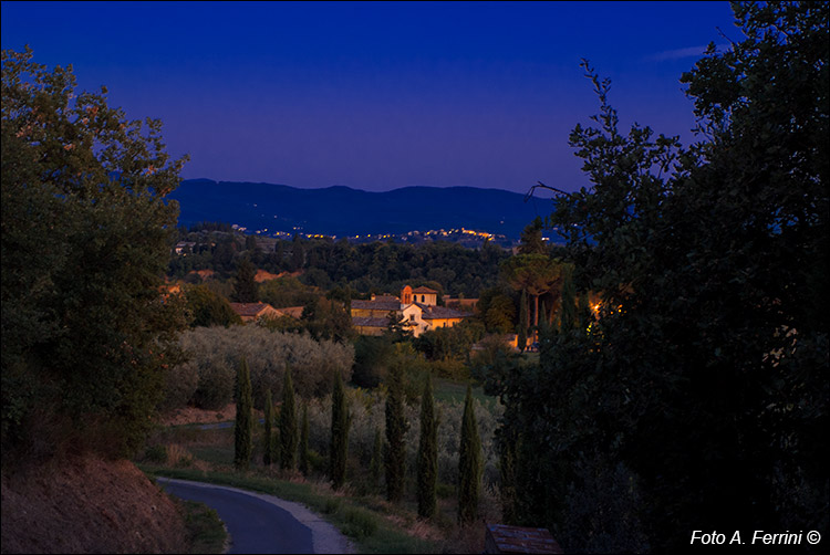 Foto serale Pieve a Sietina
