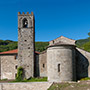 Pieve di Montemignaio, abside e campanile