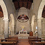 Pieve di Montemignaio, le colonne