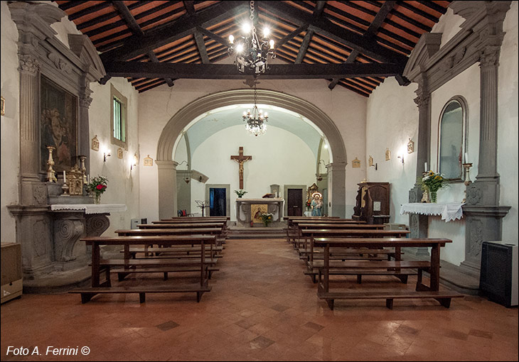 Chiesa di Pieve Pontenano, interno