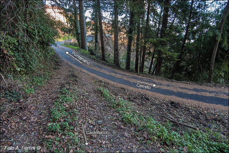 Strada Pontenano Cerreto