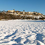 Panorama Poppi con neve