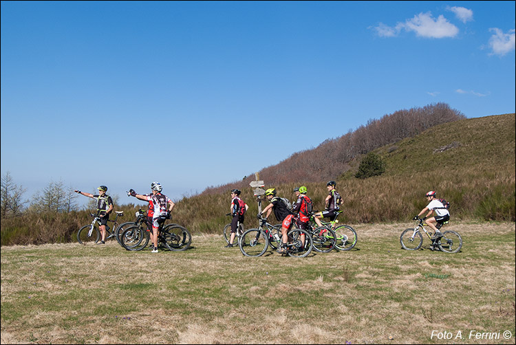 Pratomagno, mountain bike