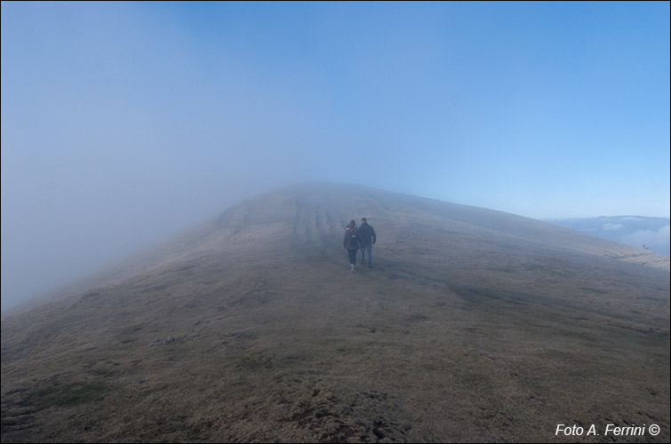 Pratomagno e nebbia