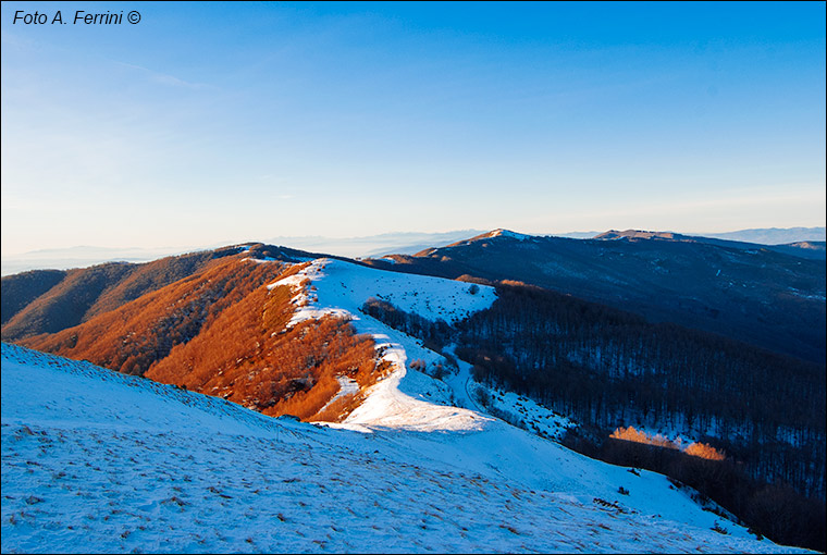 Panorama sul Pratomagno