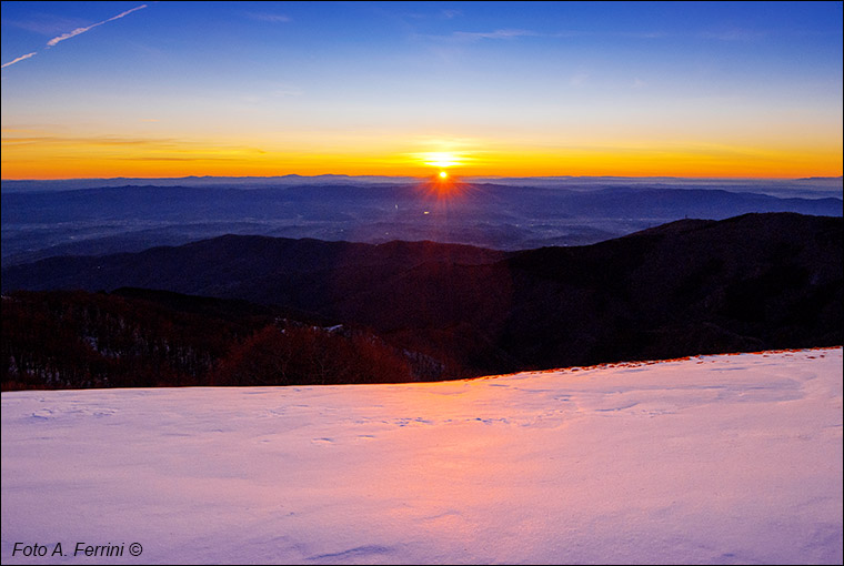 Tramonto su Poggio Pianellaccio