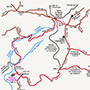 Mappa Rocca Ricciarda Pratomagno