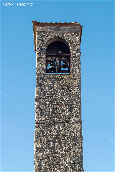 Badia a Poppiena, il campanile