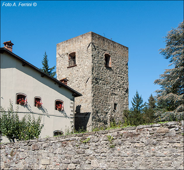 Pratovecchio, torre del castello