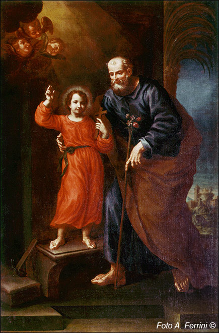 Mario Balassi, San Giuseppe e Gesù giovinetto