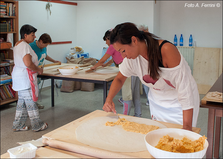 Ricetta tortello alla lastra