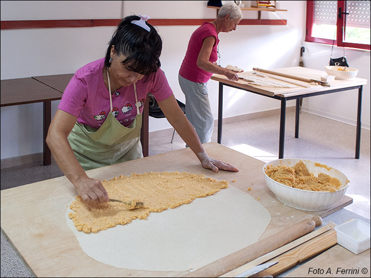 Ripieno tortello alla lastra