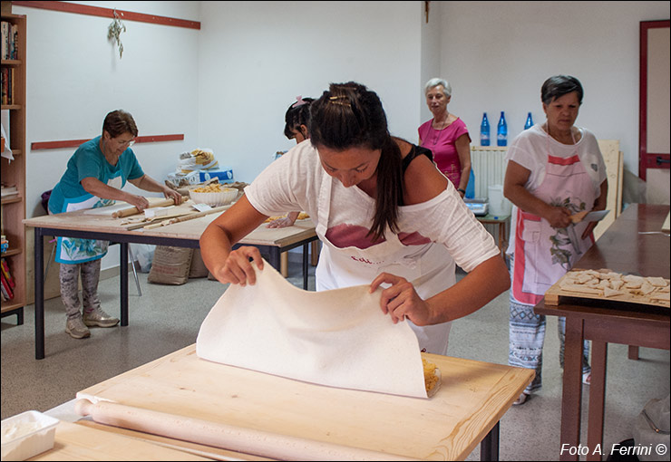 Tortello alla lastra