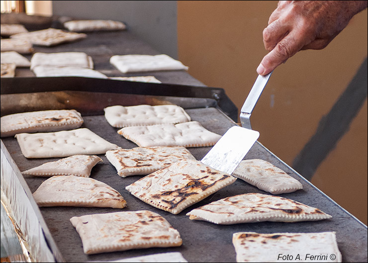 Tortello alla lastra