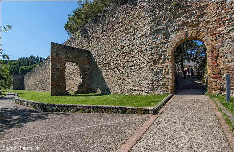 Mura di Arezzo, Porta Pozzuolo