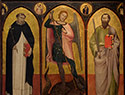 Trittico con Santi, Giovanni d'Agnolo di Balduccio