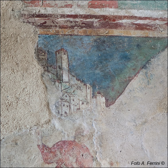 Affresco di Poppi