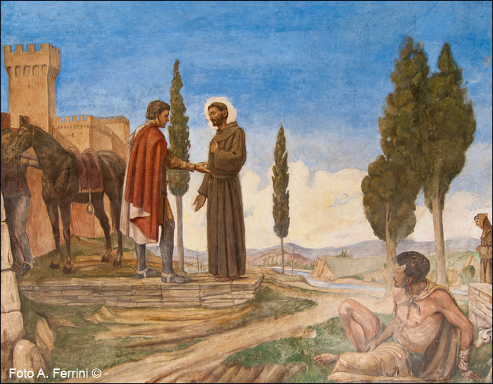 San Francesco e il Conte Orlando