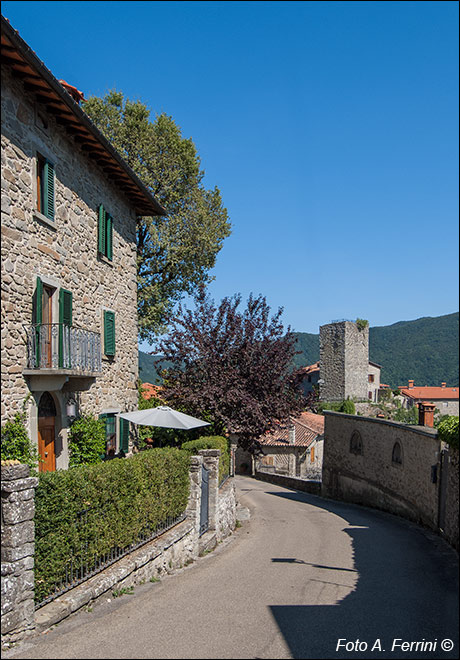 Serravalle, il borgo principale