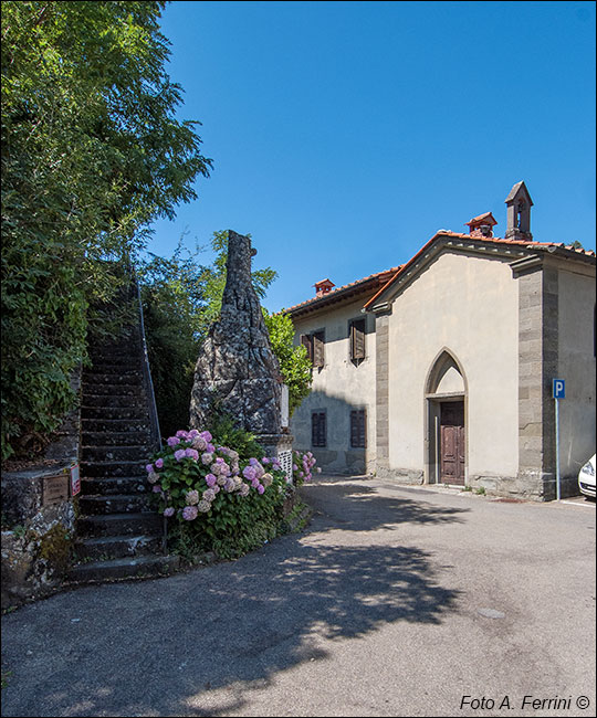 Serravalle, la cappella del convento