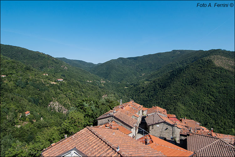 Panorama sull'appennino