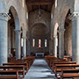 Chiesa di Serravalle, interno