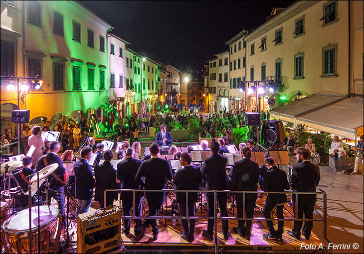 Stia, Concerti in Piazza Tanucci