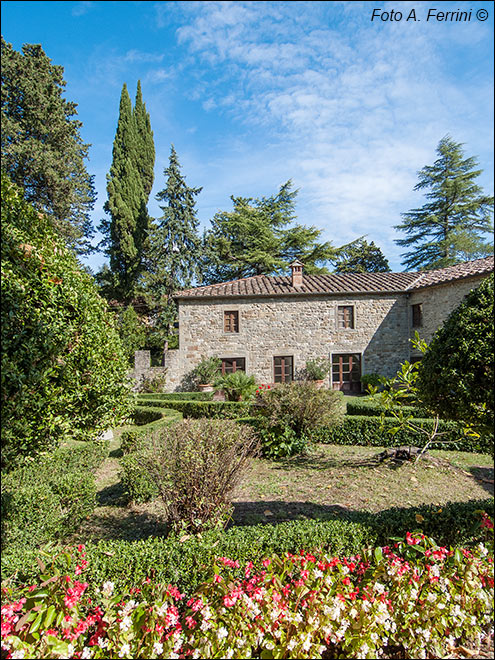 Palagio di Stia, il giardino