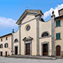 Facciata della Pieve di Stia