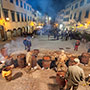 Piazza Tanucci, Castagnata Stiana