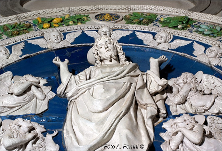 Ascensione, Della Robbia.