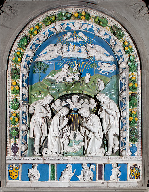 Natività, Luca Della Robbia il Giovane