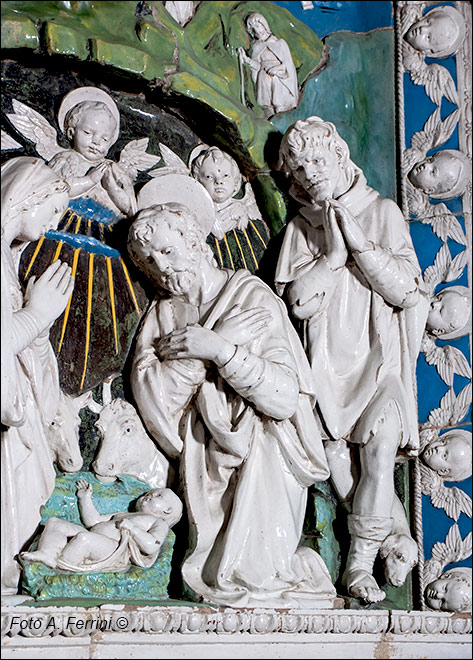 Natività, Luca Della Robbia il Giovane.