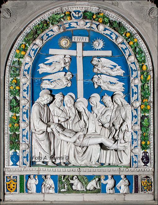 Deposizione, Luca Della Robbia il Giovane.