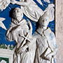 San Francesco e San Bonaventura, Della Robbia.