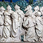 Ascensione, Della Robbia.