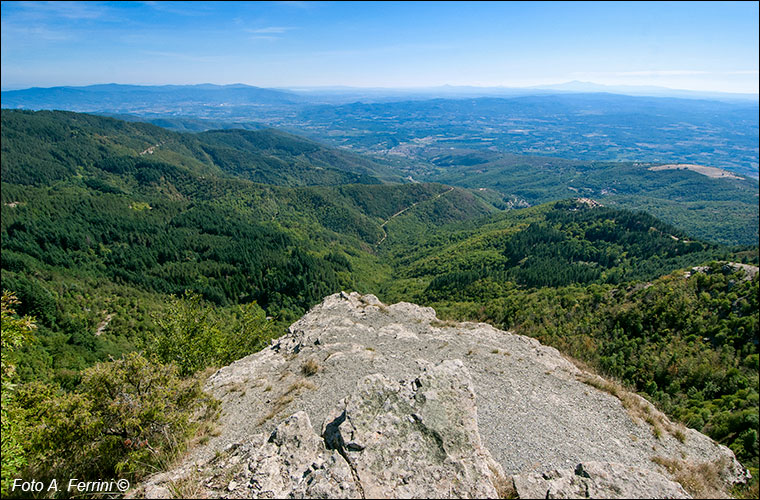 Panorama da Le Tre Punte