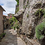 Trappola, mura del castello