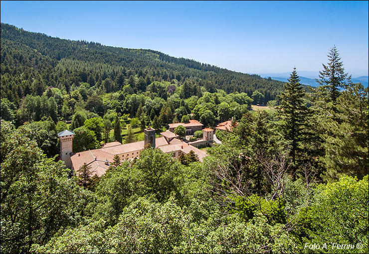 Panorama su Vallombrosa