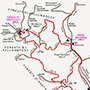 Mappa trekking Vallombrosa